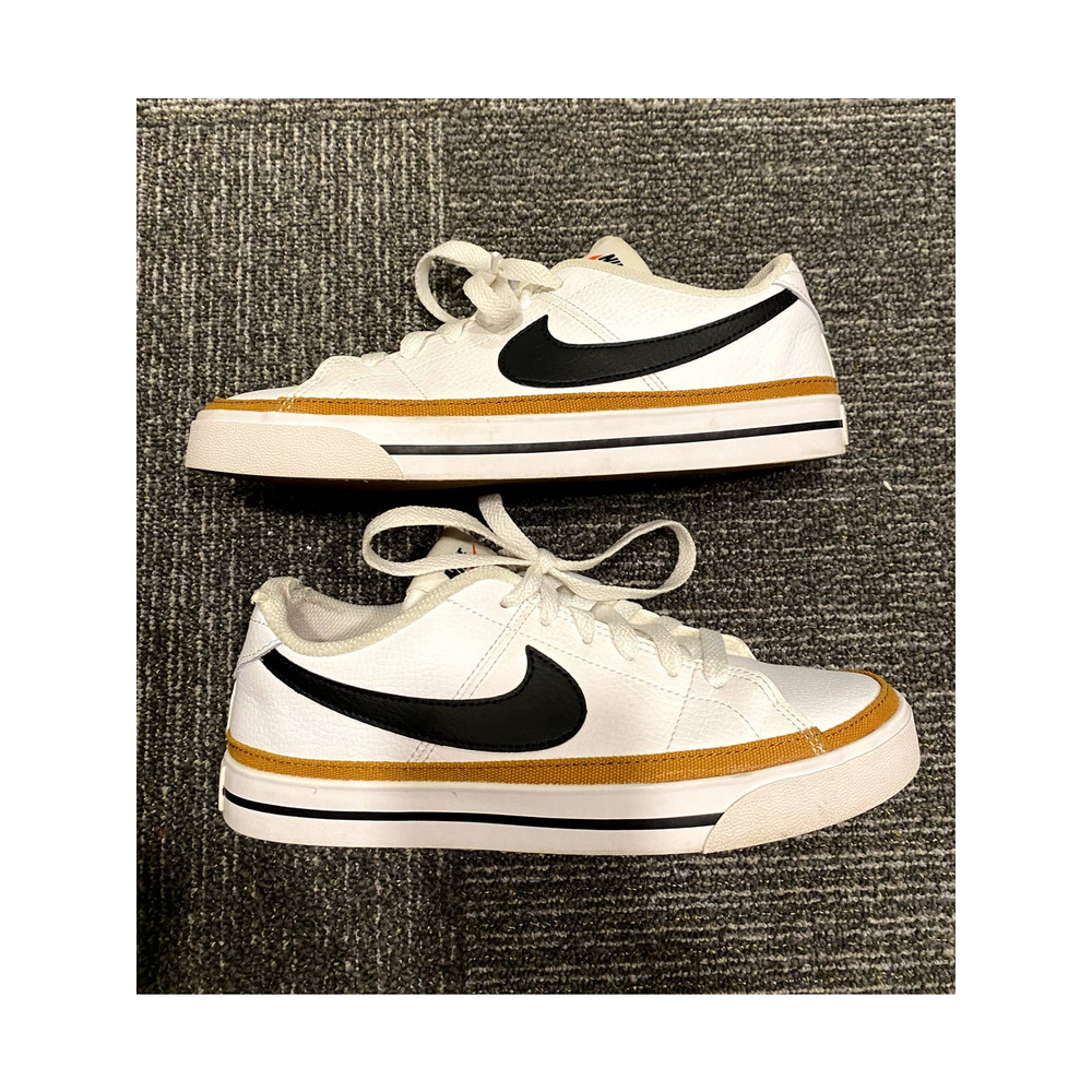 Nike Court Legacy White/Black Desert Ochre